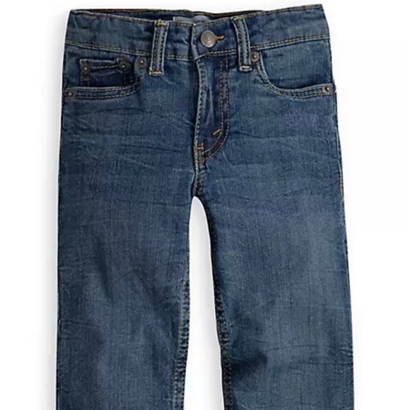 Levi’s 514 Boys Husky 5 Pocket Straight Jeans - Picture 4 of 6